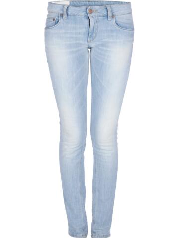 Lyseblå tætsiddende jeans